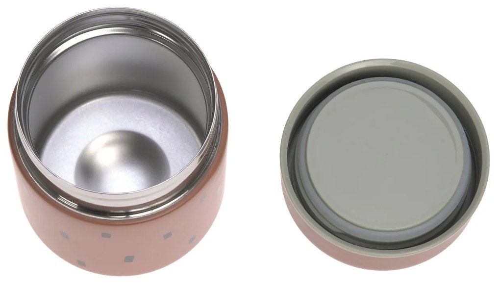 Termoska na jedlo - Happy Prints caramel