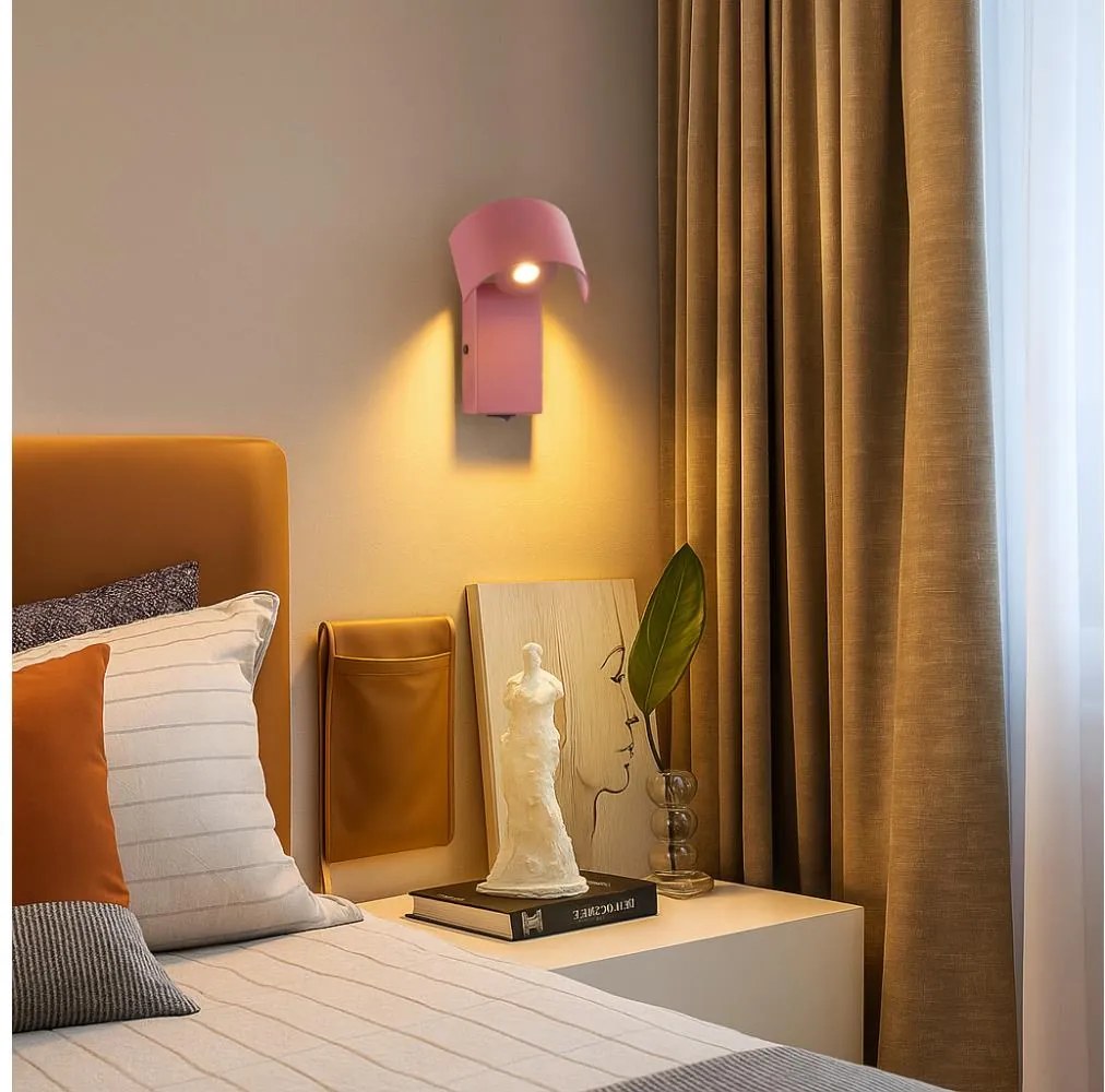 Brilagi - LED nástenné svietidlo VASTO LED/3W/230V ružové