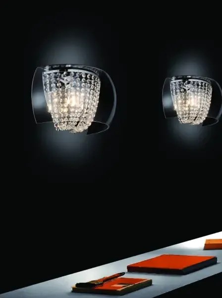 Luxusné nástenné svietidlo Lexus číra