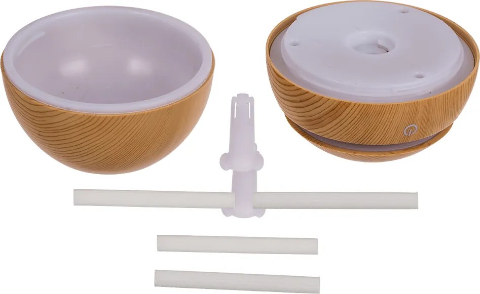 GiftyCity Mini aróma difuzér, dekor dreva