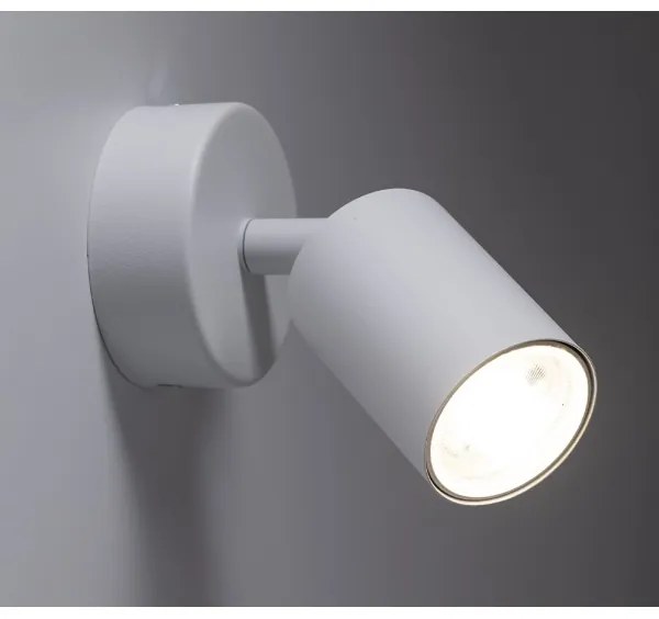 Nástenné bodové svietidlo TOP 1xGU10/10W/230V biela