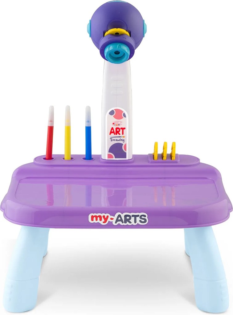 Ricokids kresliaci výučbový projektor 773700 - fialový