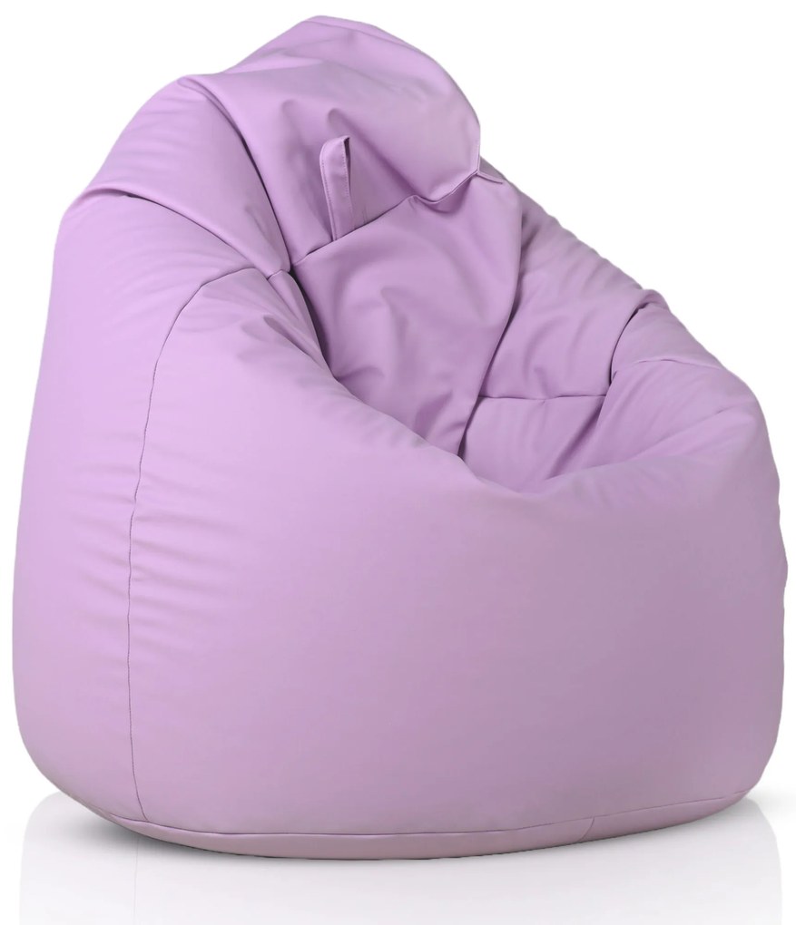 Sedací vak BAG Sako L Ekokoža Farba: 5.Fialový