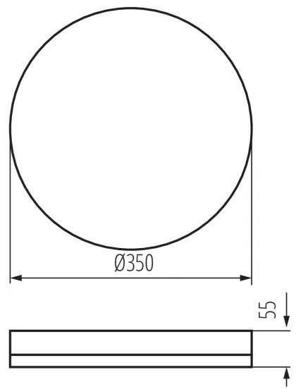Kanlux 37301 - LED Technické svietidlo so senzorom IPER LED/35W/230V IK10 IP65 guľatý