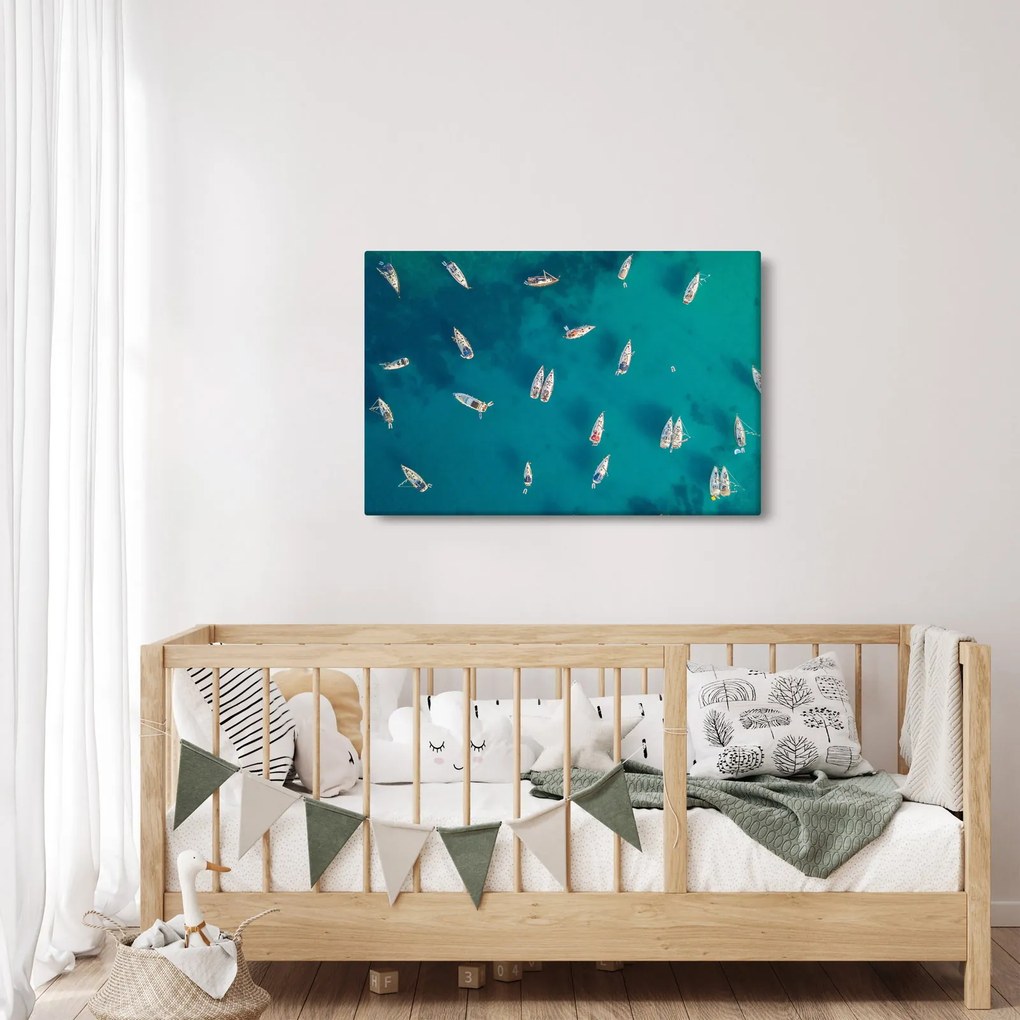 Obraz - Plachetnica (90x60 cm)