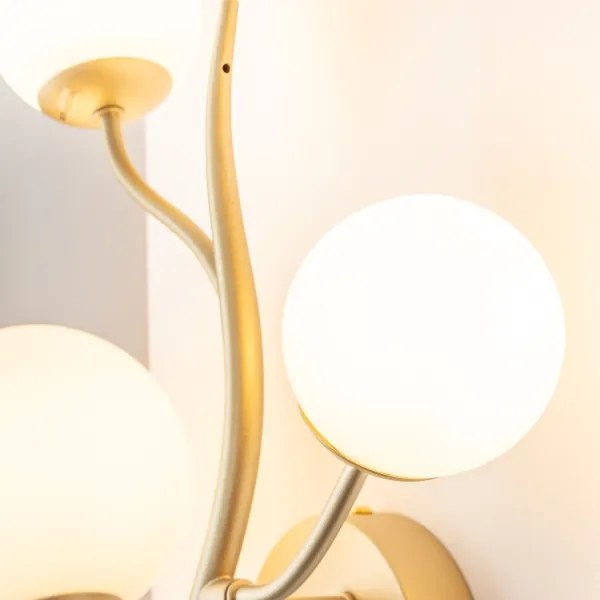 Brilagi - LED Nástenné svietidlo MISTEL 3xG9/3W/230V zlatá/biela