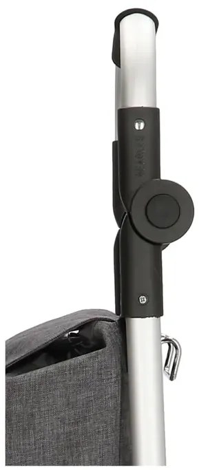 Beagles Sivý nastaviteľný vozík na kolieskach “Hercules“