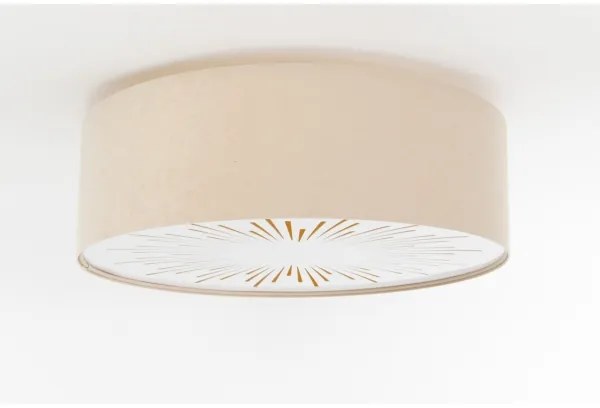 Stropné svietidlo RAYS 2xE27/60W/230V pr. 40 cm béžová