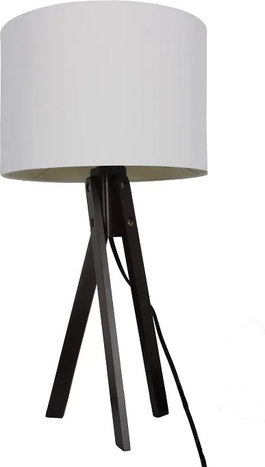 Stolná lampa LILA Typ 4 biela / čierna Tempo Kondela
