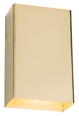 Moderná nástenná lampa zlatá - Otan S