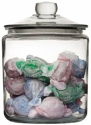 ADEO Sklenená dóza, veľký objem 3,9 l BISCOTTI