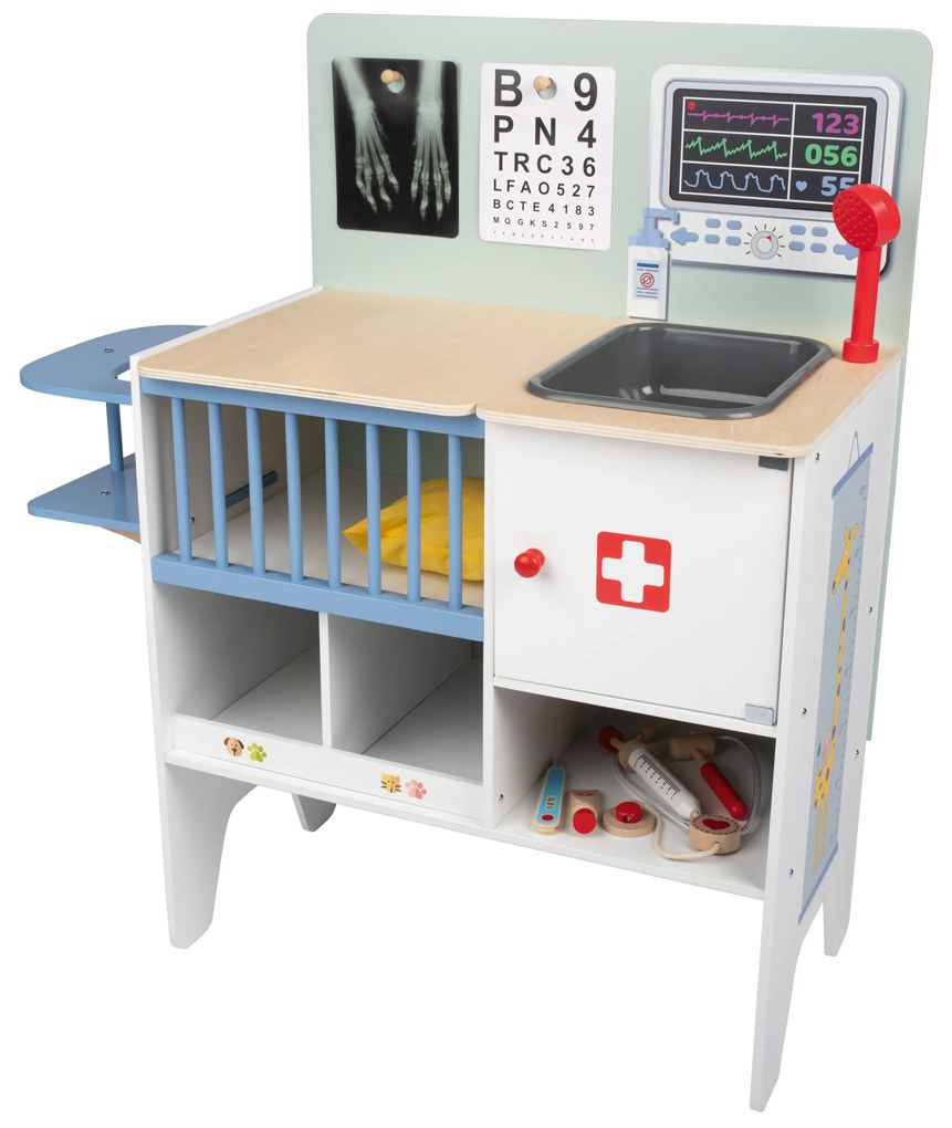 Playtive Detská klinika a zverolekár 2 v 1 (100380641)