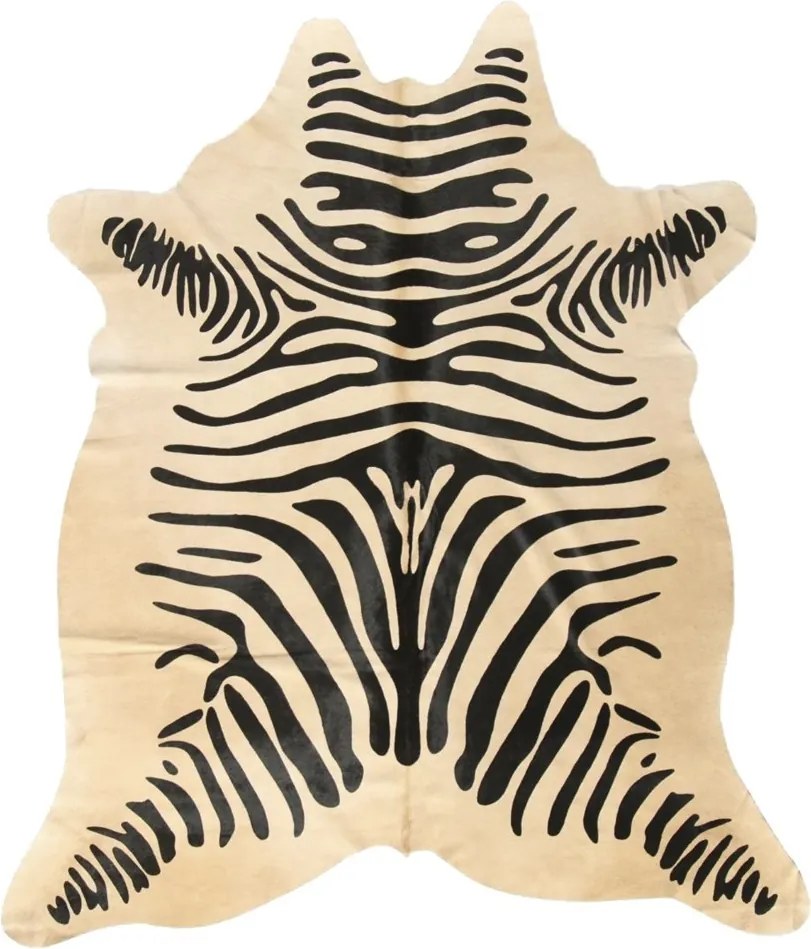 Koberec z kravskej kože zebra - 150 * 250 * 0,3 cm
