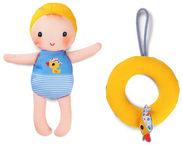 Lilliputiens - hračka do vody - bábika a kačička Gaspard