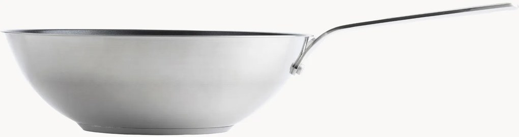 Wok z nehrdzavejúcej ocele so sklenenou pokrievkou Kitchenaid