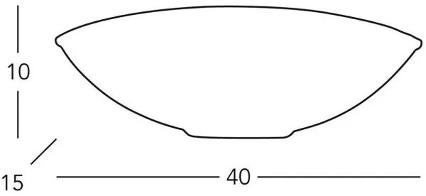 Kolarz 588.65 - Nástenné svietidlo BISQUITT 1x E27/75W/230V