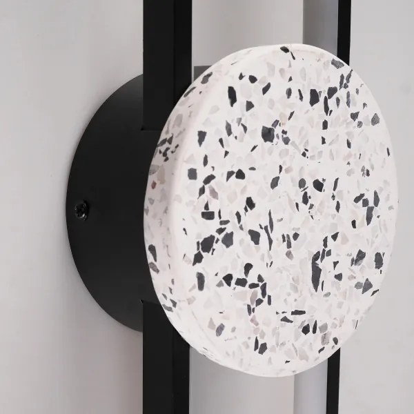 LED Nástenné svietidlo FLORENTYNA LED/24W/230V 4000K čierna/biela