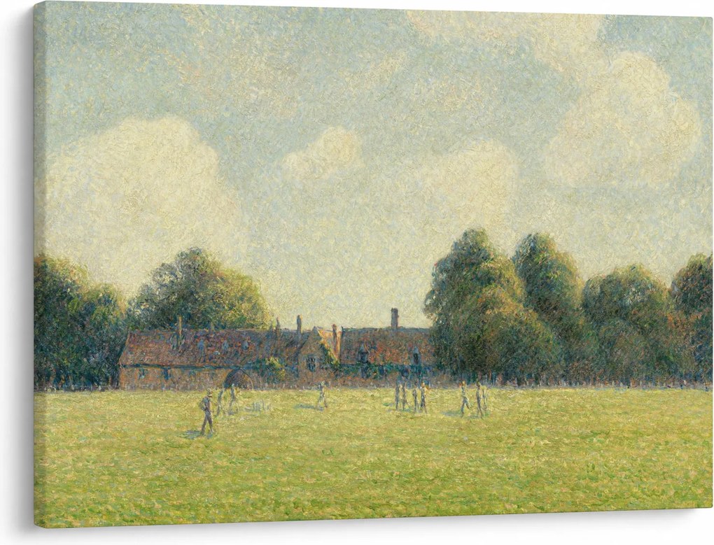 Obraz - Camille Pissarro, Hampton Court Green, reprodukcia (70x50 cm)