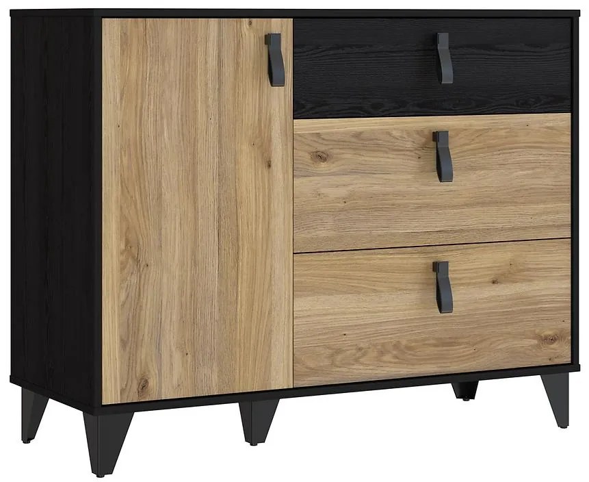 Komoda Liona LYAK221-M688 dub Mauvella/dub Cabezone