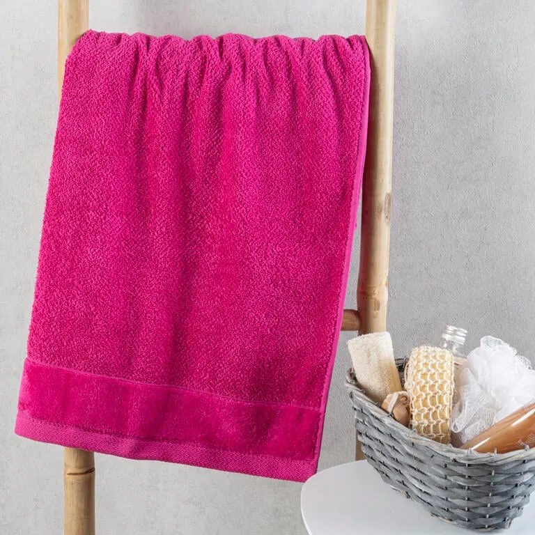 Froté osuška VITO amarantová 70 x 140 cm