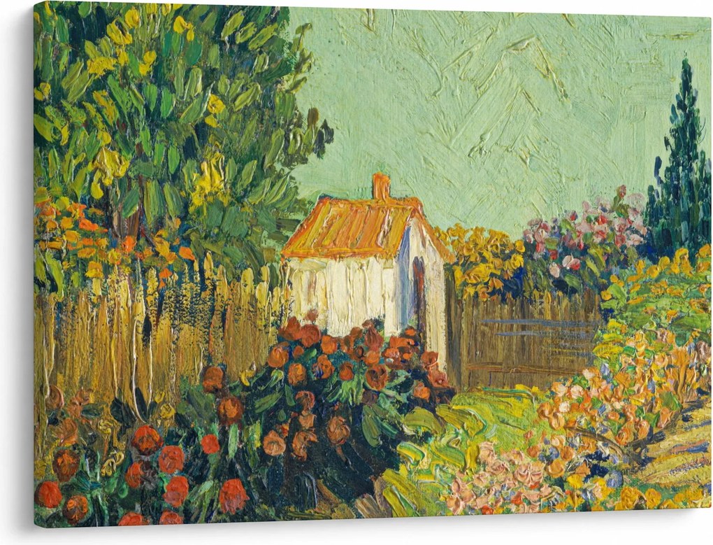 Obraz - Imitator of Vincent van Gogh, Landscape, reprodukcia (70x50 cm)