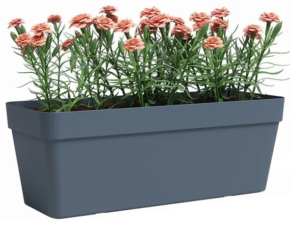 Samozavlažovací kvetináč z recyklovaného plastu 50 cm Capri – Artevasi