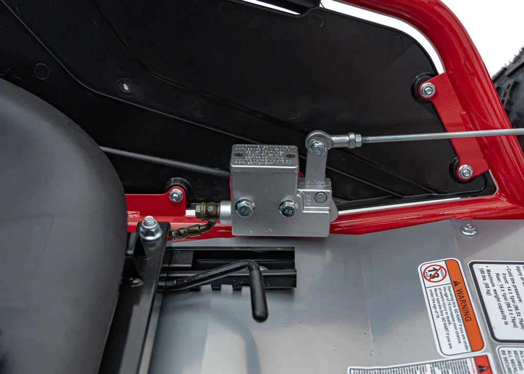 Ramiz Elektrická motokára MAIGHTY červená