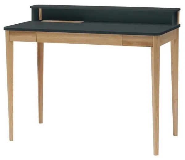 Grafitovosivý pracovný stôl Ragaba ASHME