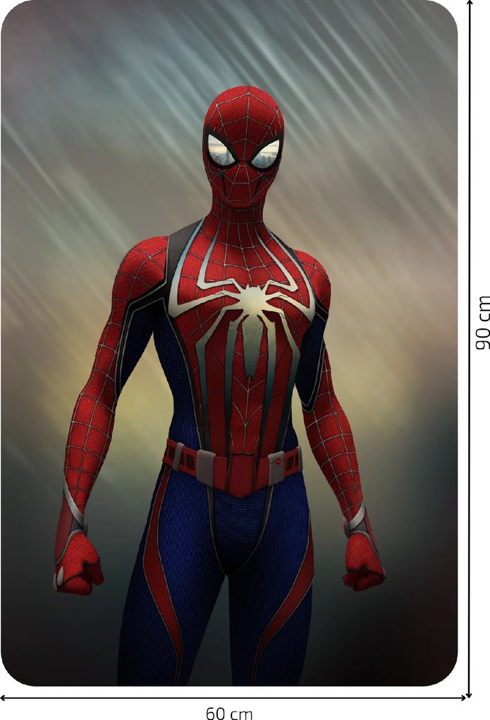 60x90cm Spiderman 3 - textilná nálepka na stenu