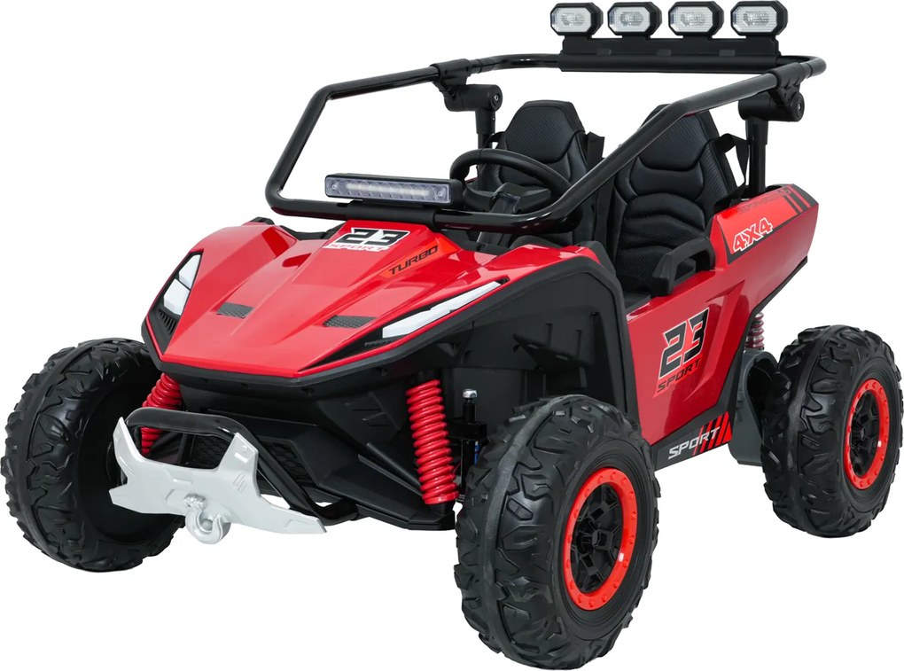 Ramiz Elektrická bugina TURBO 23 pre deti červená