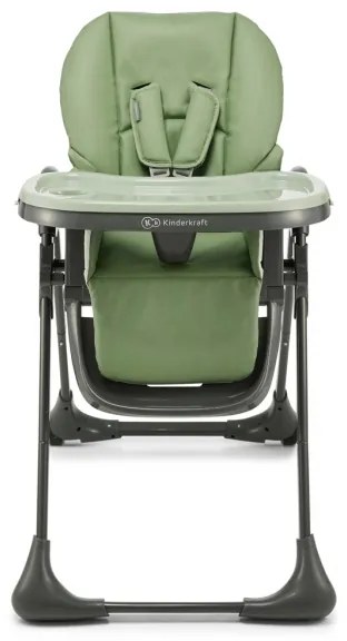 KINDERKRAFT - Detská jedálenská stolička TUMMIE zelená