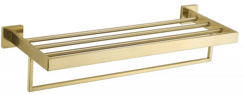 Mexen príslušenstvo, Vox držiak na uteráky, kartáčová zlatá, 707020-55