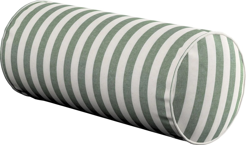 Jednoduchý valcový vankúš farba produktu zelená látka vzorované