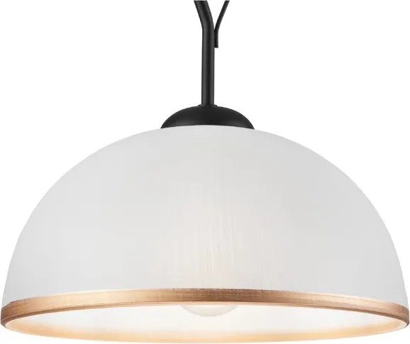 Luster na tyči RETRO 1xE27/60W/230V čierna