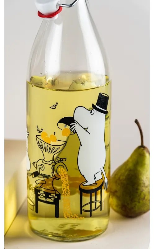 Sklenená fľaša Moomin Fruits 1l