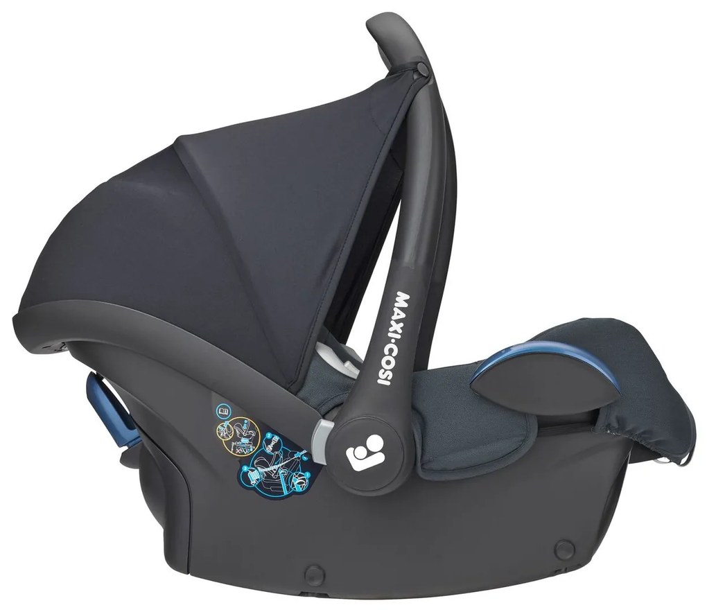 Autosedačka CabrioFix i-Size 0-13kg Essencial Graphit