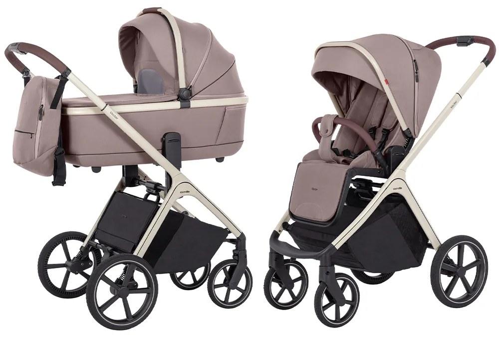 Detský kočík 2w1 CARRELLO Vector CRL-6550 Rock Beige