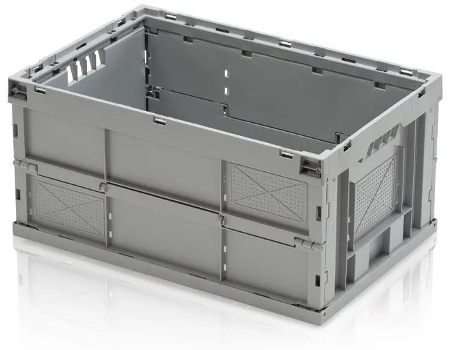 Skladacia prepravka bez veka, 600 x 400 x 300 mm
