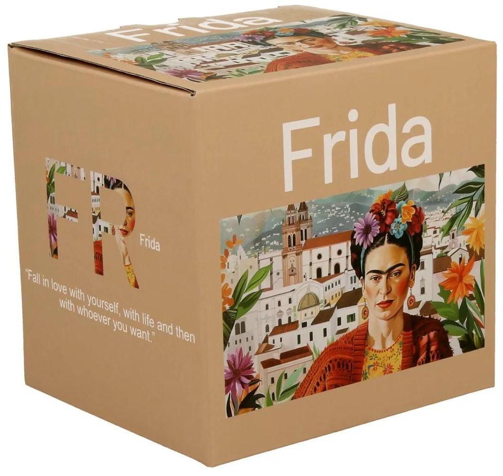 Porcelánový hrnček Mexican Art Frida 360 ml