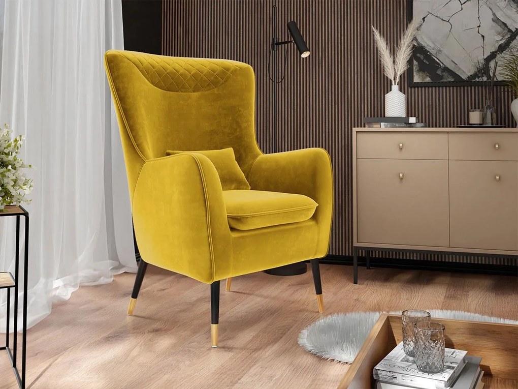 Čalúnené kreslo Arisean, Dostupné poťahy: Magic Velvet 2227