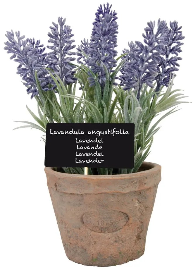 Umelá kvetina (výška 17,5 cm) Lavender – Esschert Design