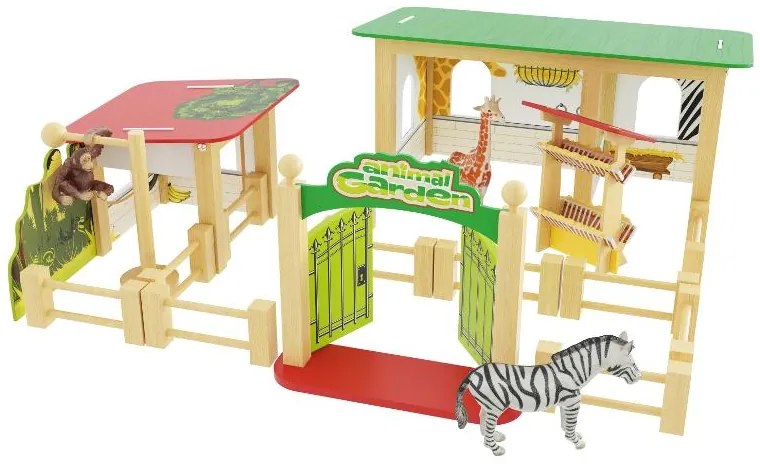 Playtive Drevený zvierací svet (zoo)  (100380938)