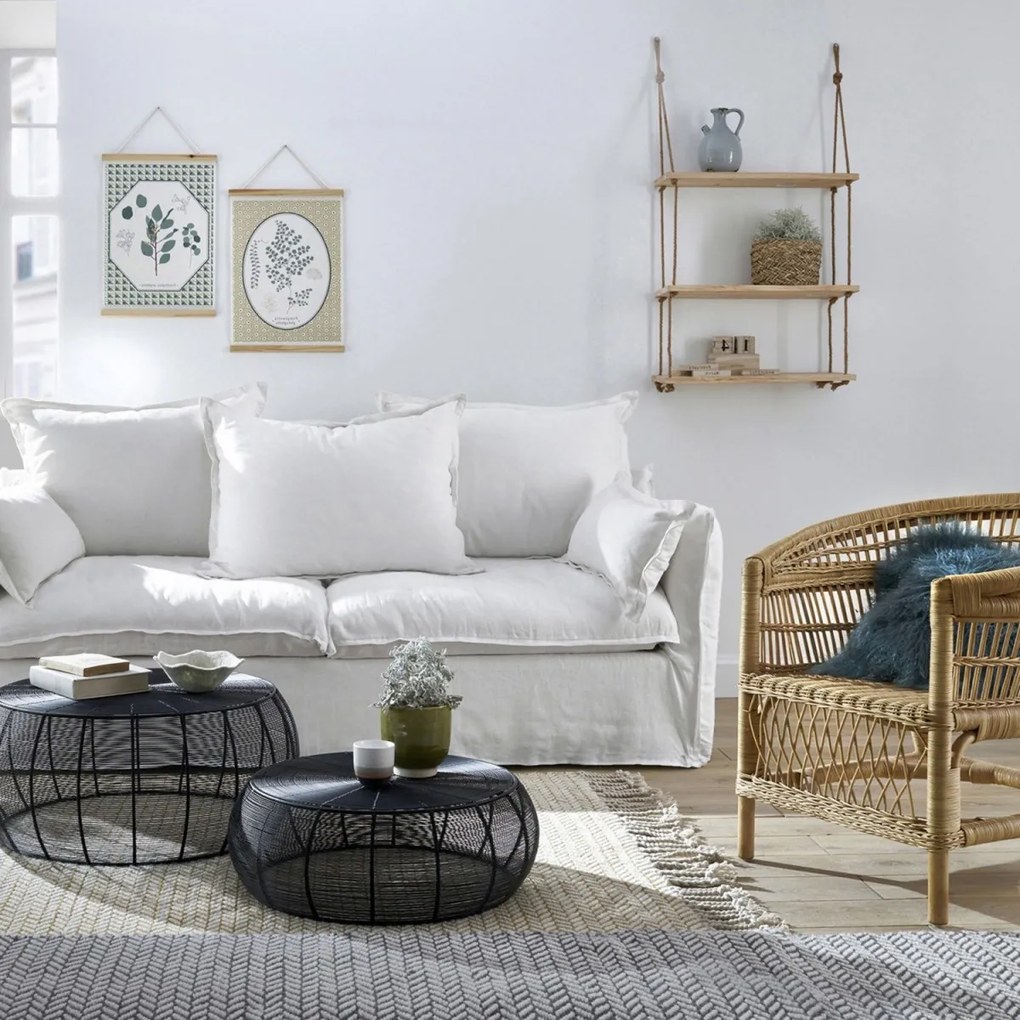 Nástenná polica dub prírodný