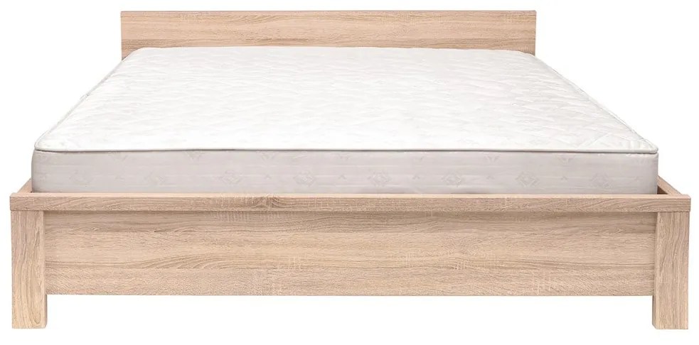 Manželská posteľ 160 cm BRW Kaspian LOZ/160 (Dub sonoma). Akcia -30%. Vlastná spoľahlivá doprava až k Vám domov. 798009