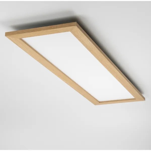 Brilagi - LED Stropné svietidlo SLIMFRAME WOOD LED/58W/230V 124x34 cm hnedá
