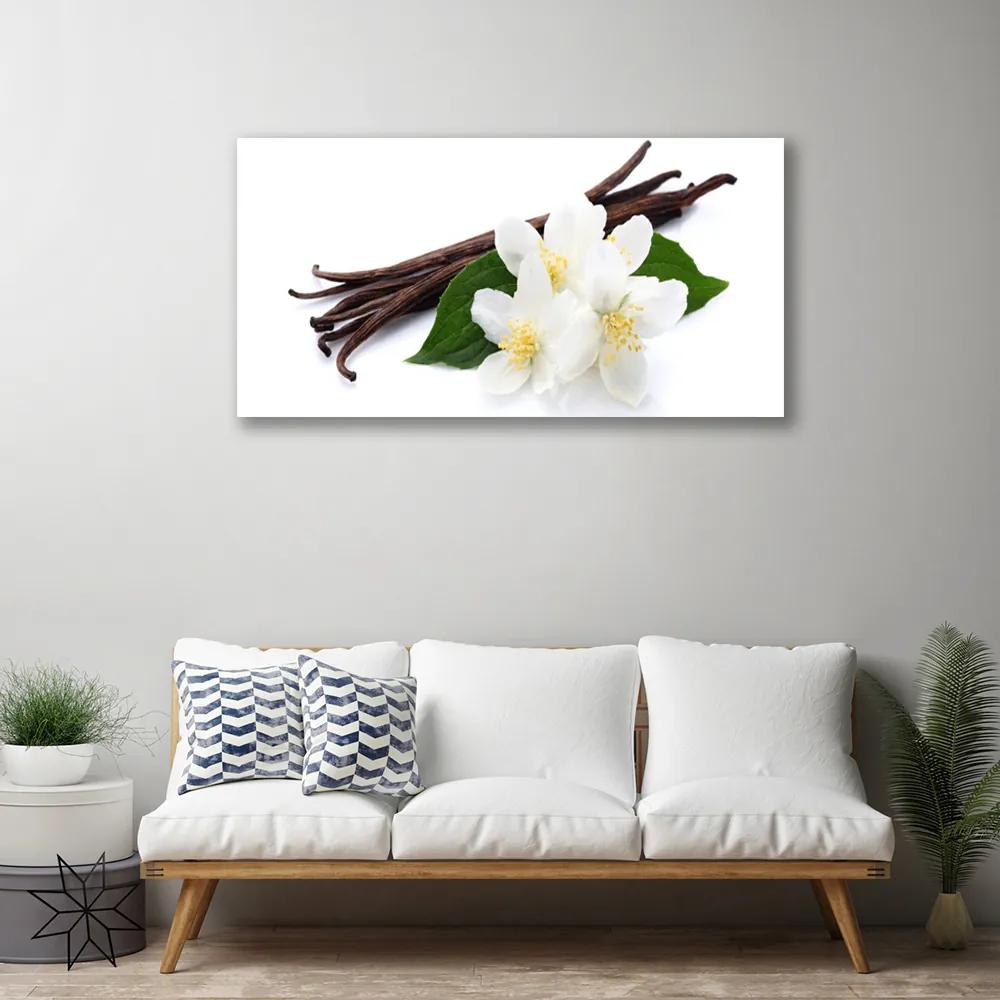 Obraz Canvas Tyčinka vanilky do kuchyne 140x70 cm