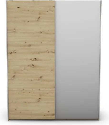 Šatníková skriňa Carlos 150/61 2D, dub artisan, 150 cm