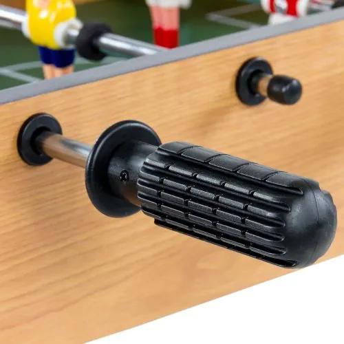 GamesPlanet® 11773 Mini stolný futbal s nožičkami 70 x 37 x 25 cm, svetlý