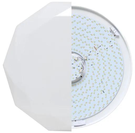 LED stropné svietidlo Ecolite WZSD/LED 25 W s diaľkovým ovládaním