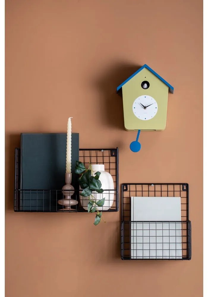 Čierna oceľová polica 40 cm Reja – PT LIVING